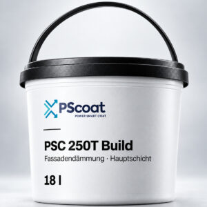 PSC 250T Build, 18-l-Eimer, Fassadendämmung Hauptschicht